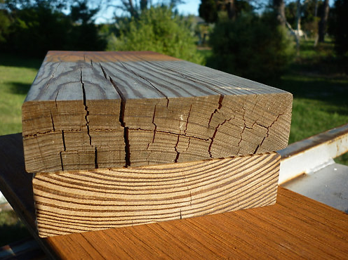 CUTEK high-performance wood treatment product display