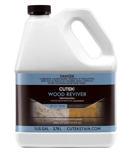Timber Restoration Agent - CUTEK® Wood Reviver - Accord Stain and Seal