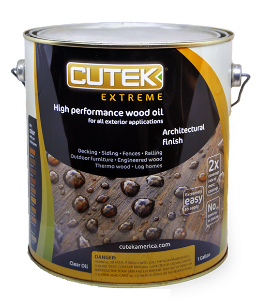 CUTEK® Extreme oil: 1 Gallon-Accord Stain and Seal